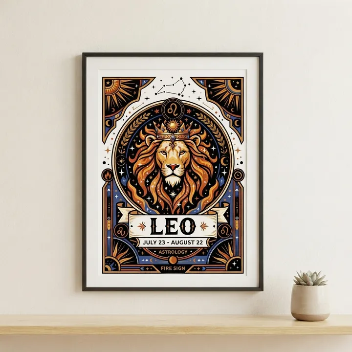 Poster astrologie signe lion — Votre résultat