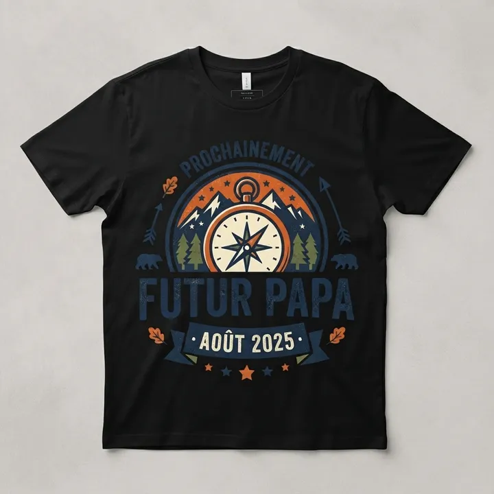 T-shirt futur papa annonce originale — Votre résultat
