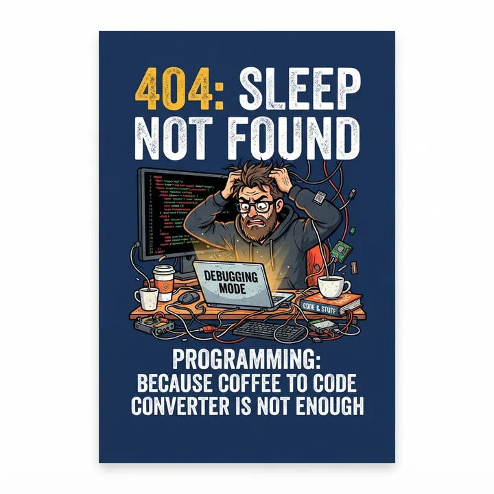 T-shirt geek informatique humour — Design IA