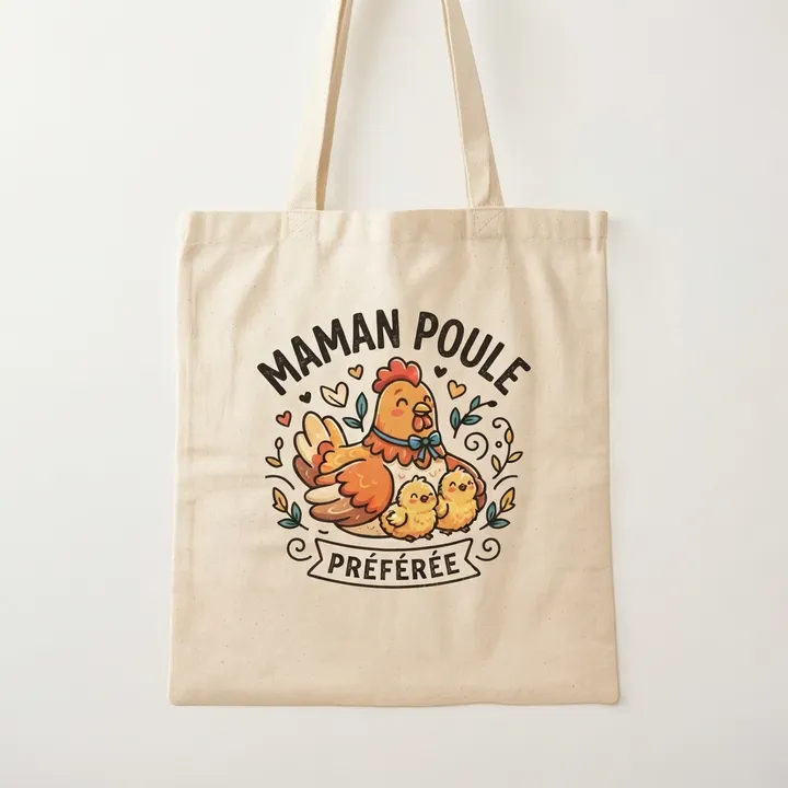 Tote bag personnalisé maman poule — Votre résultat