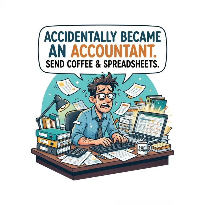 Funny Accounting Shirts — Design IA