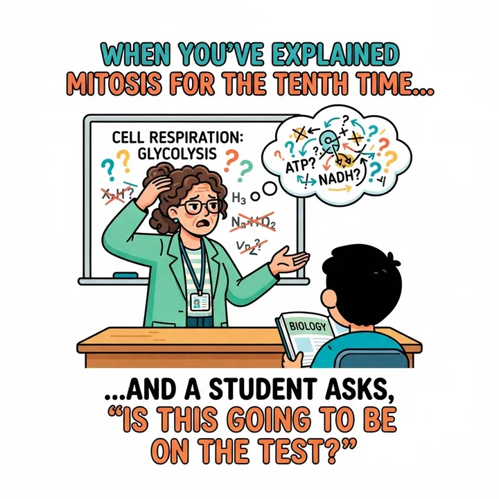 Funny Aesthetic Biology Teacher Shirt — AI design