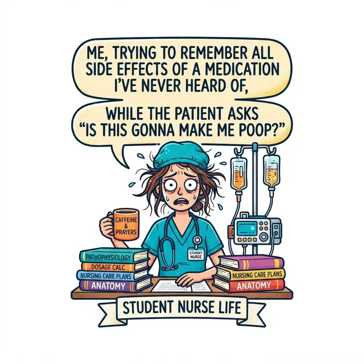 Funny Aesthetic Student Nurse Shirt — Design IA