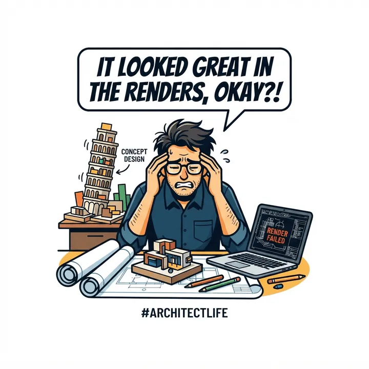 Funny Architecture Shirts — KI-Design