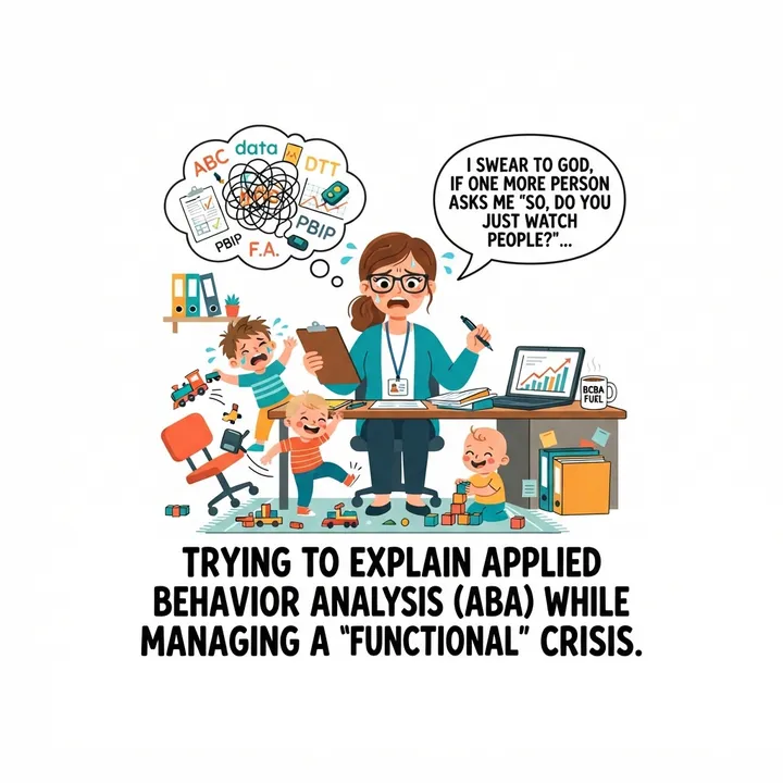 Funny Behavior Analyst Shirt — KI-Design
