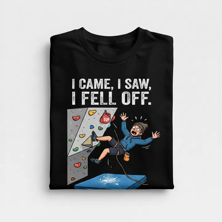 Funny Bouldering Shirts — Your result