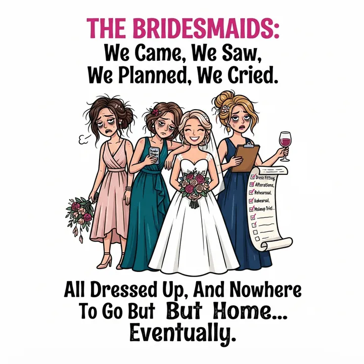 Funny Bridesmaid Shirts — Design IA