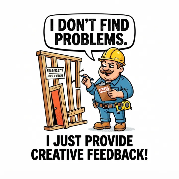 Funny Building Inspector Shirt — Design IA