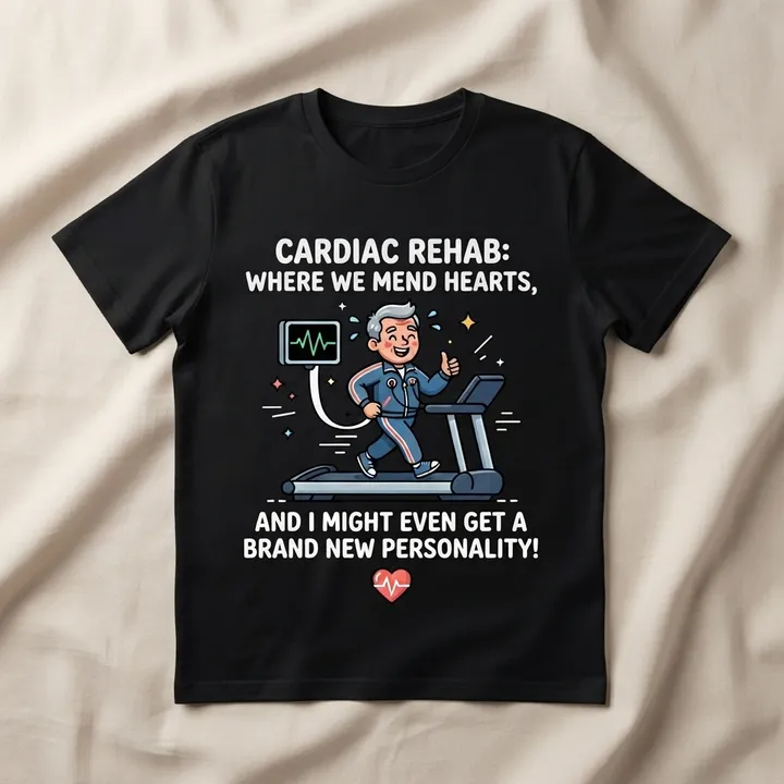 Funny Cardiac Rehab Shirt — Seu resultado
