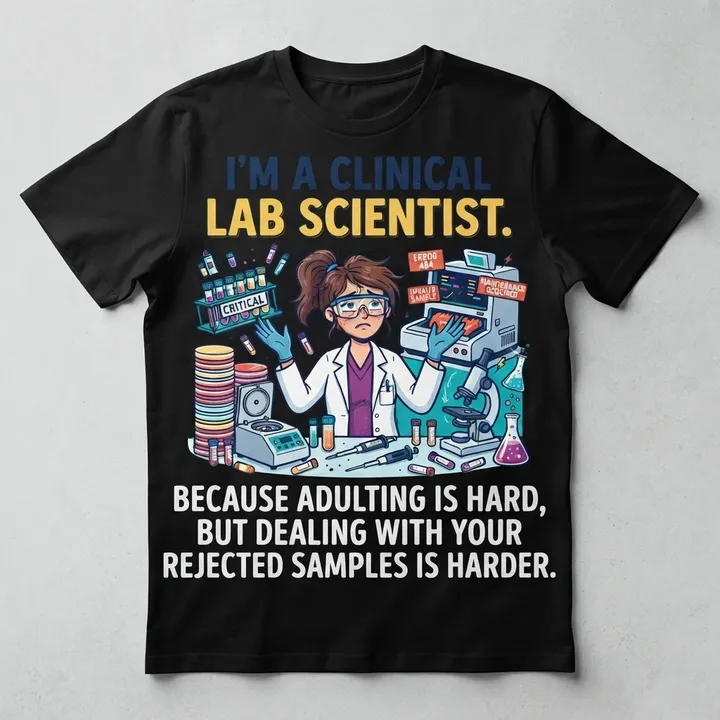 Funny Clinical Lab Scientist Shirt — Tu resultado