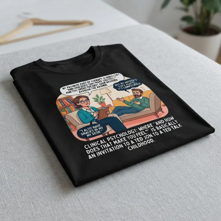 Funny Clinical Psychologist Shirt — Your result