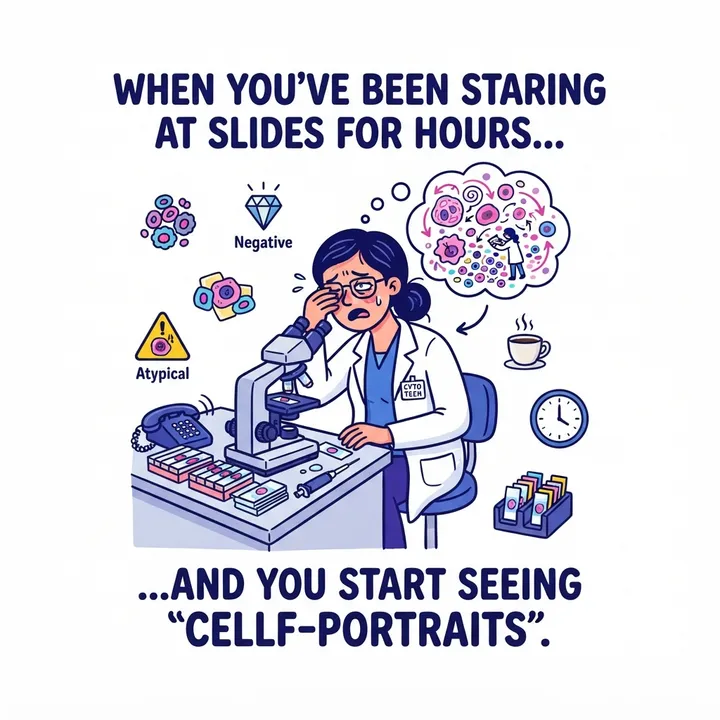Funny Cytotechnologist Shirt — KI-Design