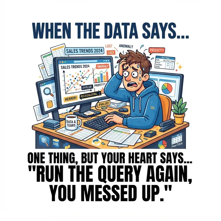 Funny Data Analyst Mug — KI-Design
