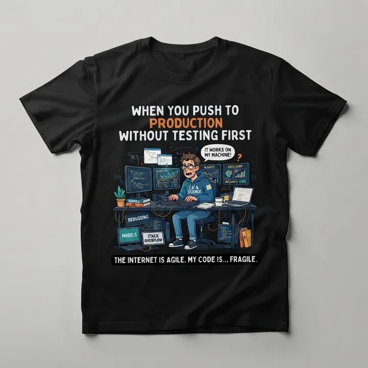 Funny Data Scientist Shirt — Dein Ergebnis
