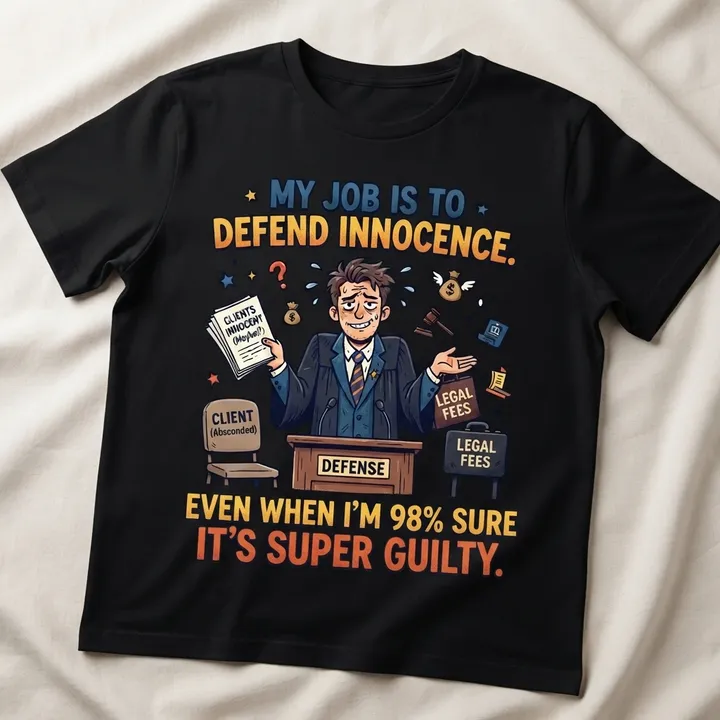 Funny Defense Attorney Shirt — Your result