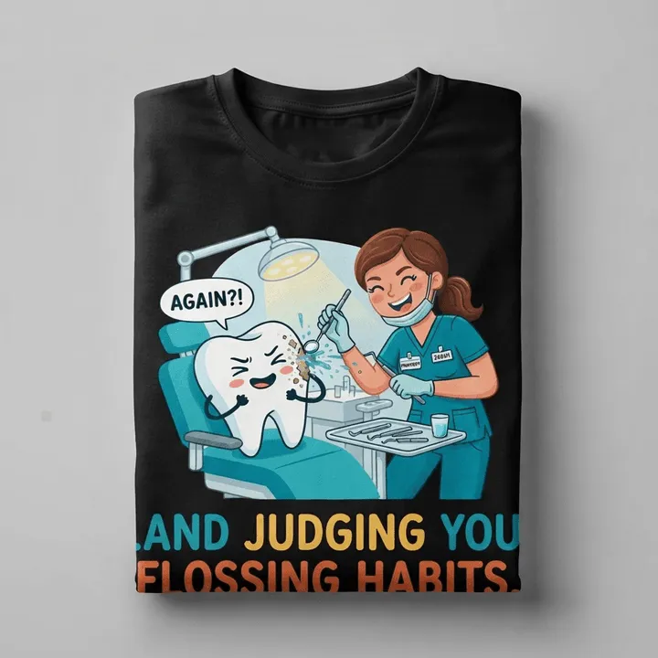 Funny Dental Hygienist Shirts — Your result