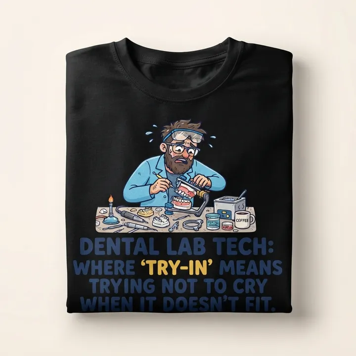 Funny Dental Lab Tech Shirt — Your result