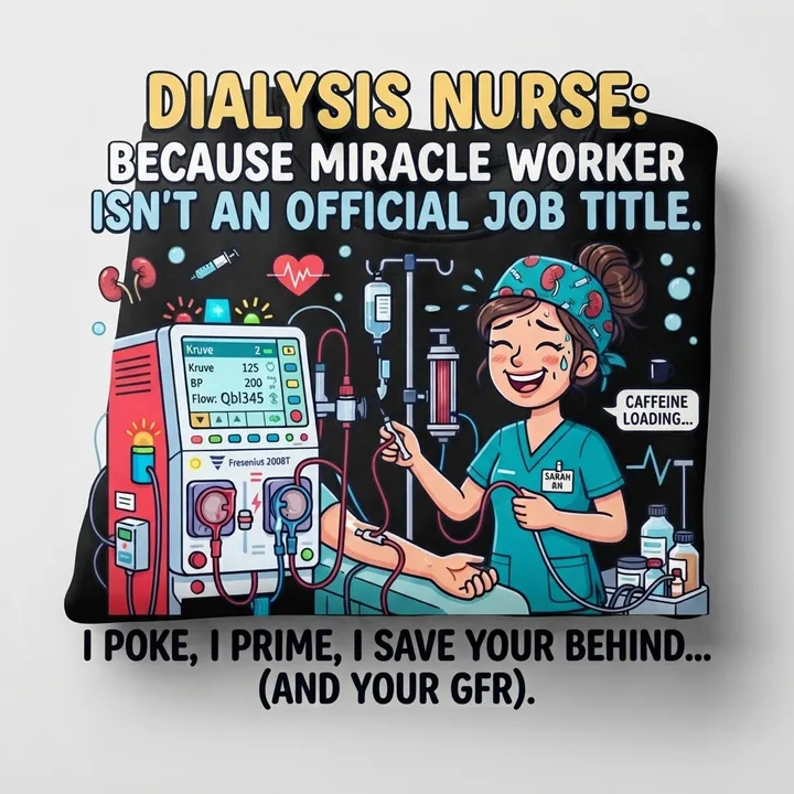 Funny Dialysis Nurse Sweatshirt — Votre résultat