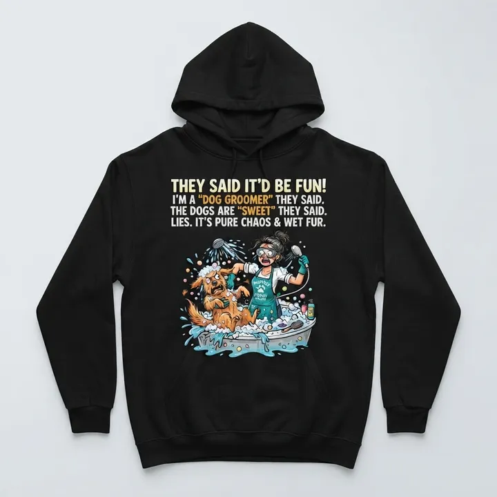 Funny Dog Groomer Hoodie — Seu resultado