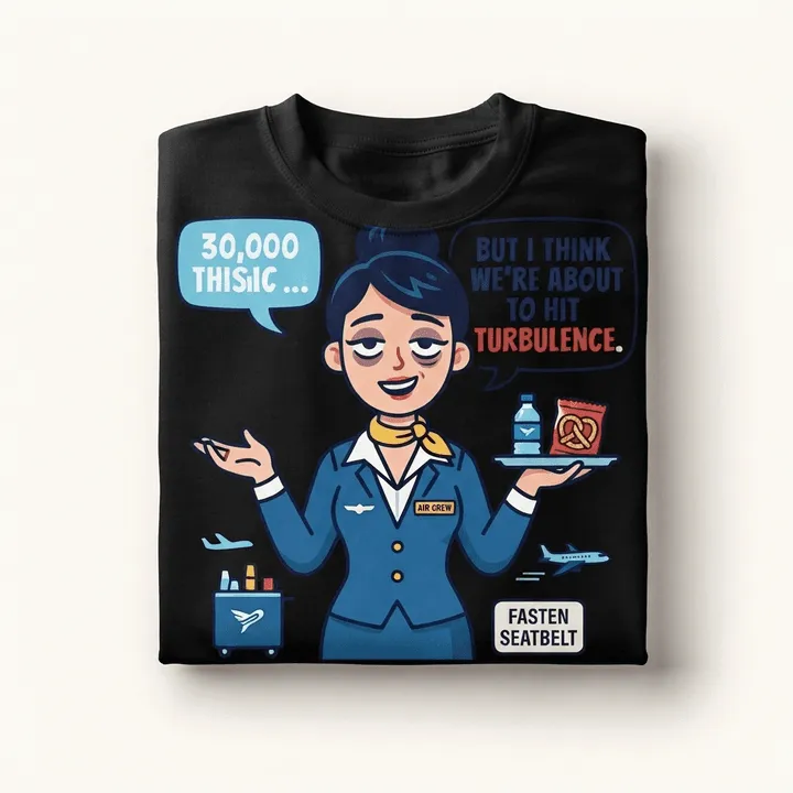 Funny Flight Attendant Shirts — Seu resultado