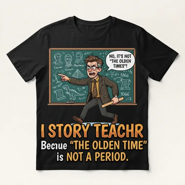 Funny History Teacher Shirt — Seu resultado