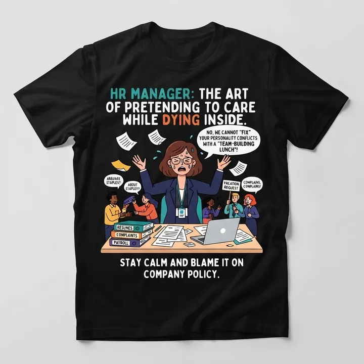 Funny Hr Manager Shirt — Dein Ergebnis