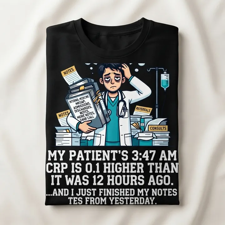Funny Internal Medicine Resident Shirt — Your result