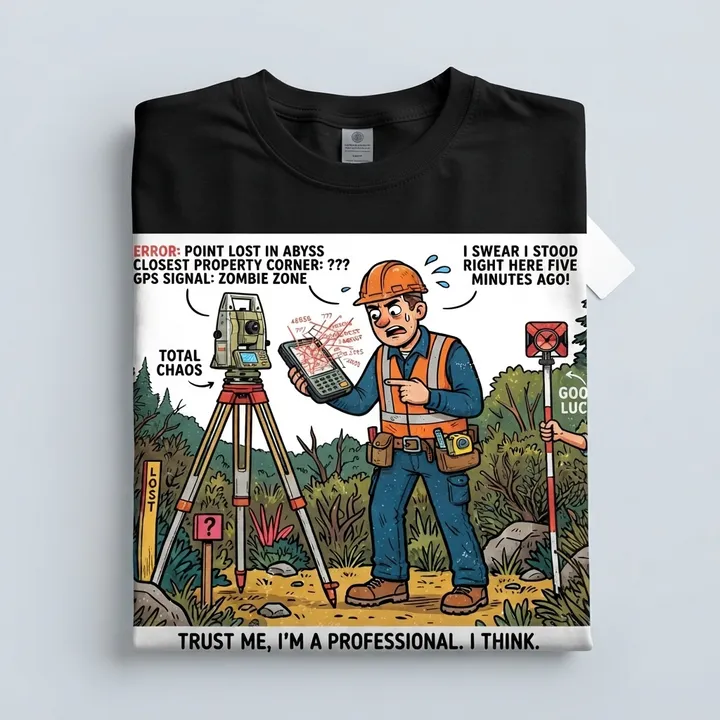 Funny Land Surveyor Shirt — Your result