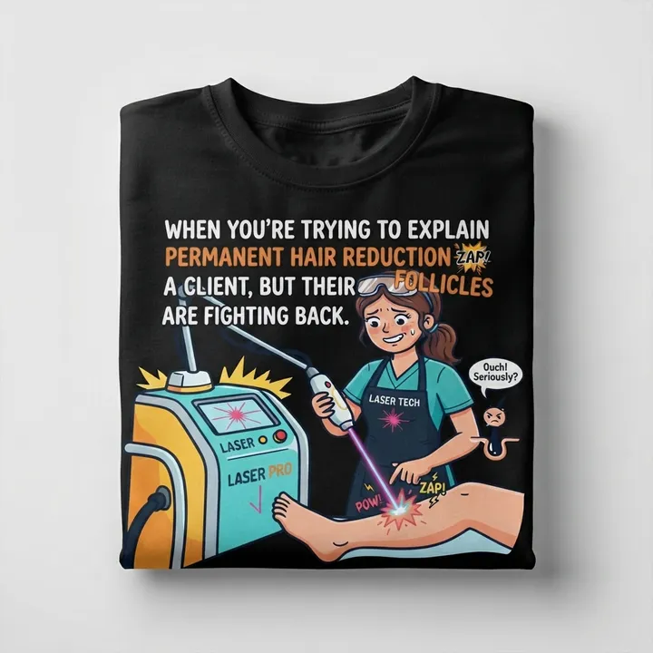 Funny Laser Technician Shirt — Your result
