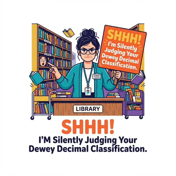 Funny Librarian Shirts — KI-Design