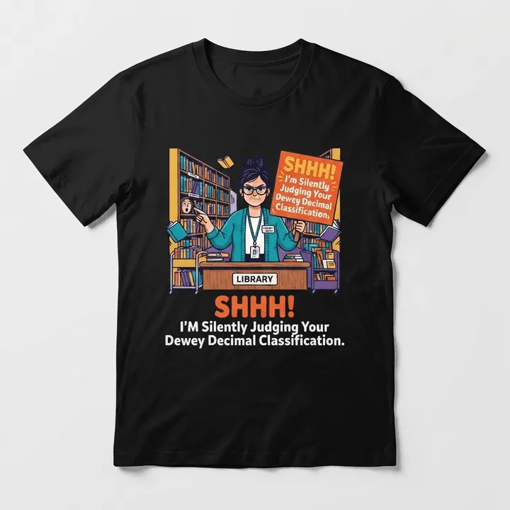 Funny Librarian Shirts — Dein Ergebnis