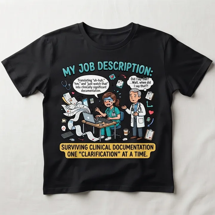 Funny Medical Scribe Shirt — Votre résultat