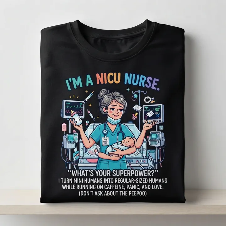 Funny Nicu Nurse Shirt — Votre résultat