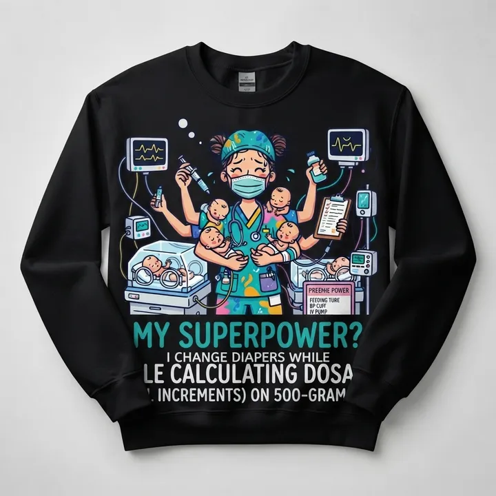 Funny Nicu Nurse Sweatshirt — Votre résultat
