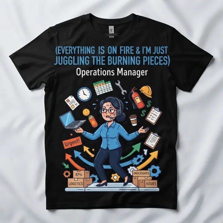 Funny Operations Manager Shirt — Dein Ergebnis