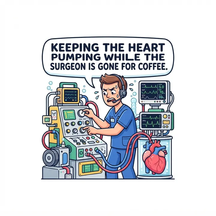 Funny Perfusionist Shirt — KI-Design