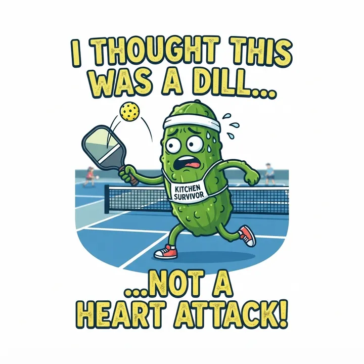 Funny Pickleball Shirts — AI design