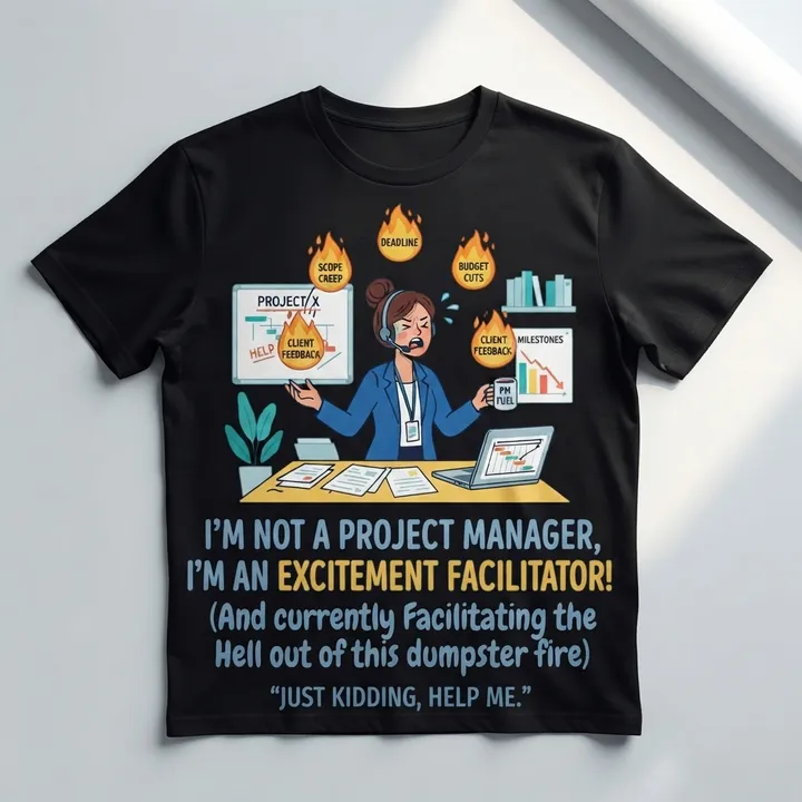 Funny Project Manager Shirt — Your result
