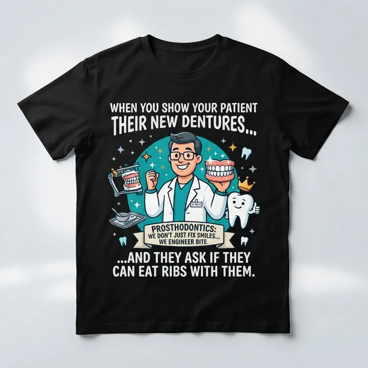 Funny Prosthodontist Shirt — Your result