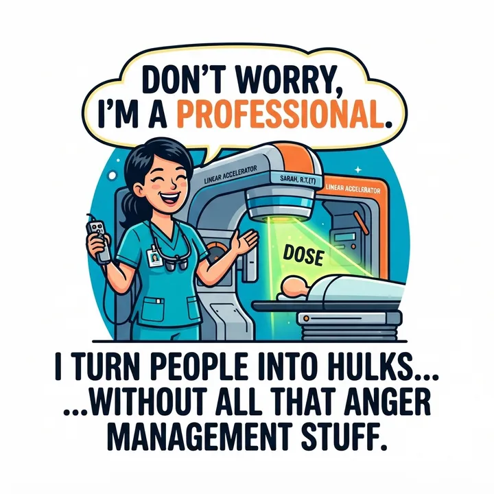 Funny Radiation Therapist Shirt — Design IA