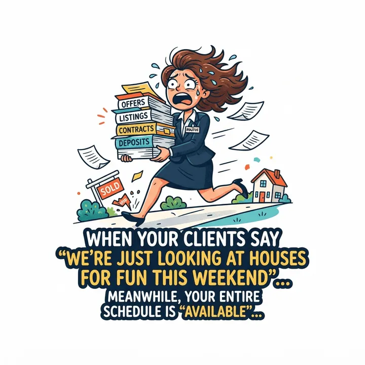 Funny Real Estate Shirts — KI-Design
