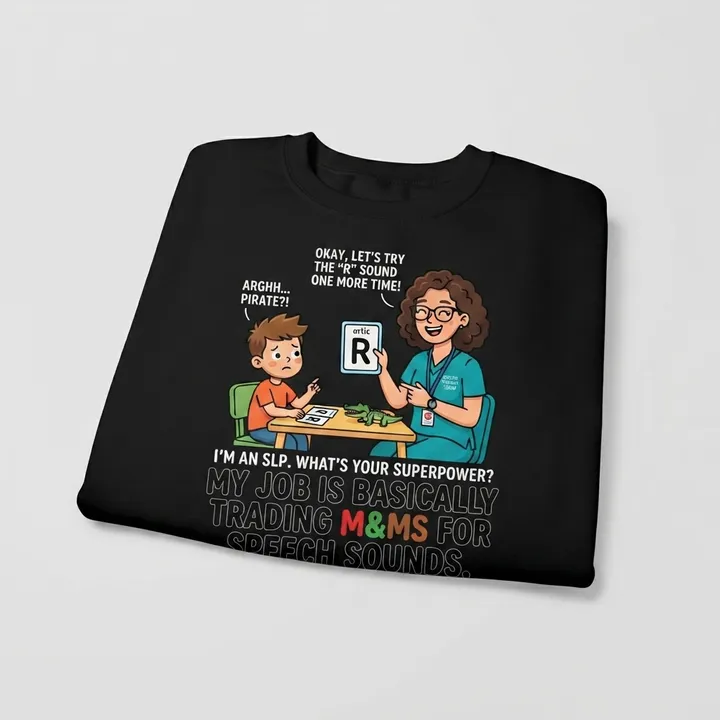 Funny Speech Therapist Sweatshirt — Dein Ergebnis