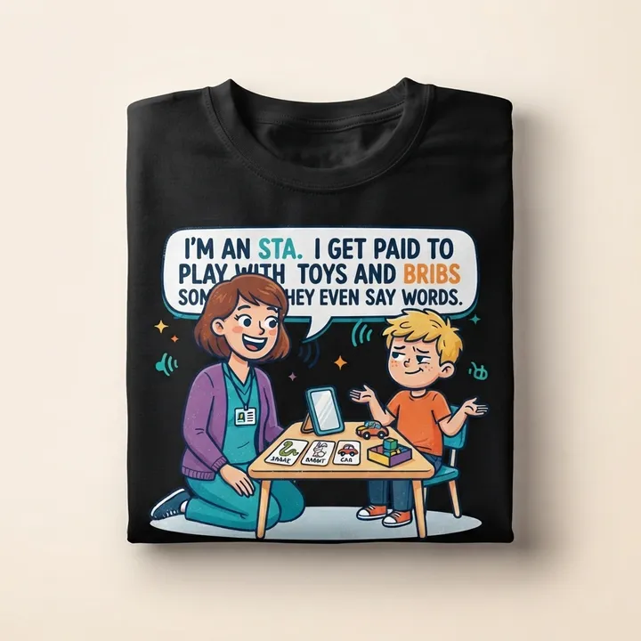 Funny Speech Therapy Assistant Shirt — Seu resultado
