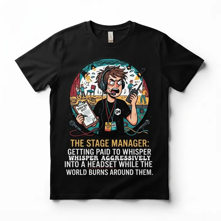 Funny Stage Manager Shirt — Dein Ergebnis