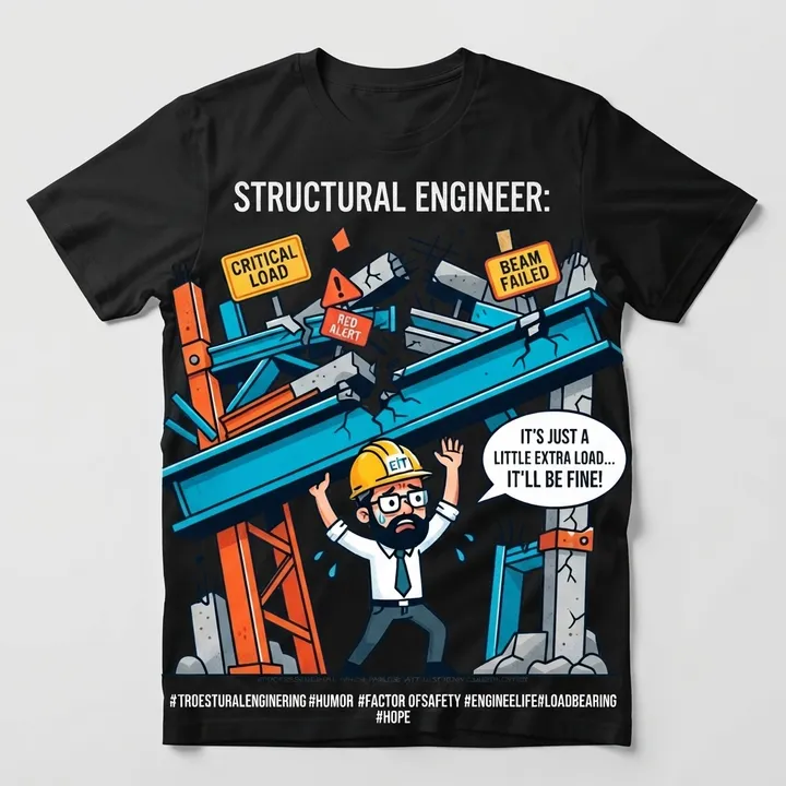 Funny Structural Engineer Shirt — Dein Ergebnis