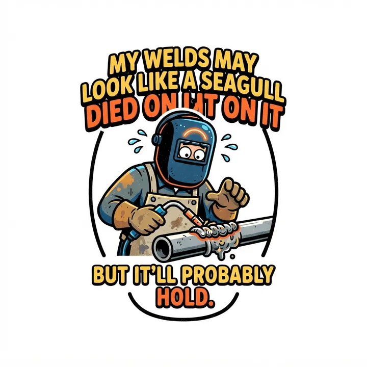 Funny Welder Shirts — KI-Design