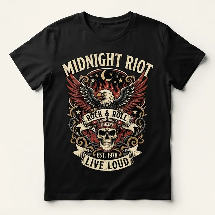 Magliette rock vintage grafiche — Il tuo risultato