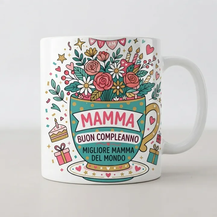 Regalo compleanno mamma tazza — Il tuo risultato