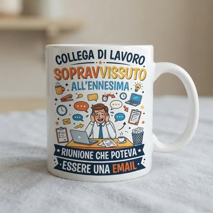 Tazza divertente collega di lavoro — Il tuo risultato