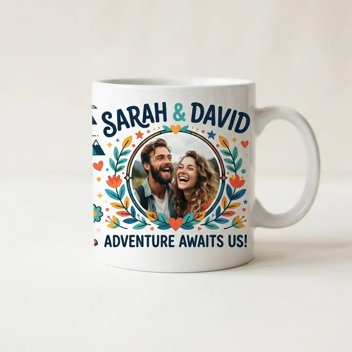 Tazza personalizzata con foto e scritta — Il tuo risultato
